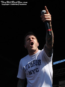 Projekt Revolution 2008 - AtreyuJuly 16, 2008Comcast Center - Mansfield, MAPhotos by:  Mary Ouellette photo